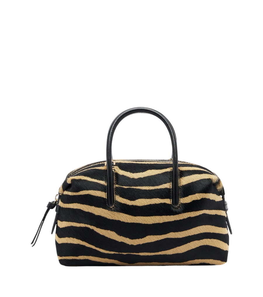 DeMellier Stockholm Small calf hair top-handle bag