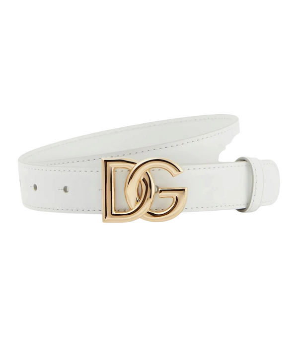Dolce&Gabbana DG leather belt