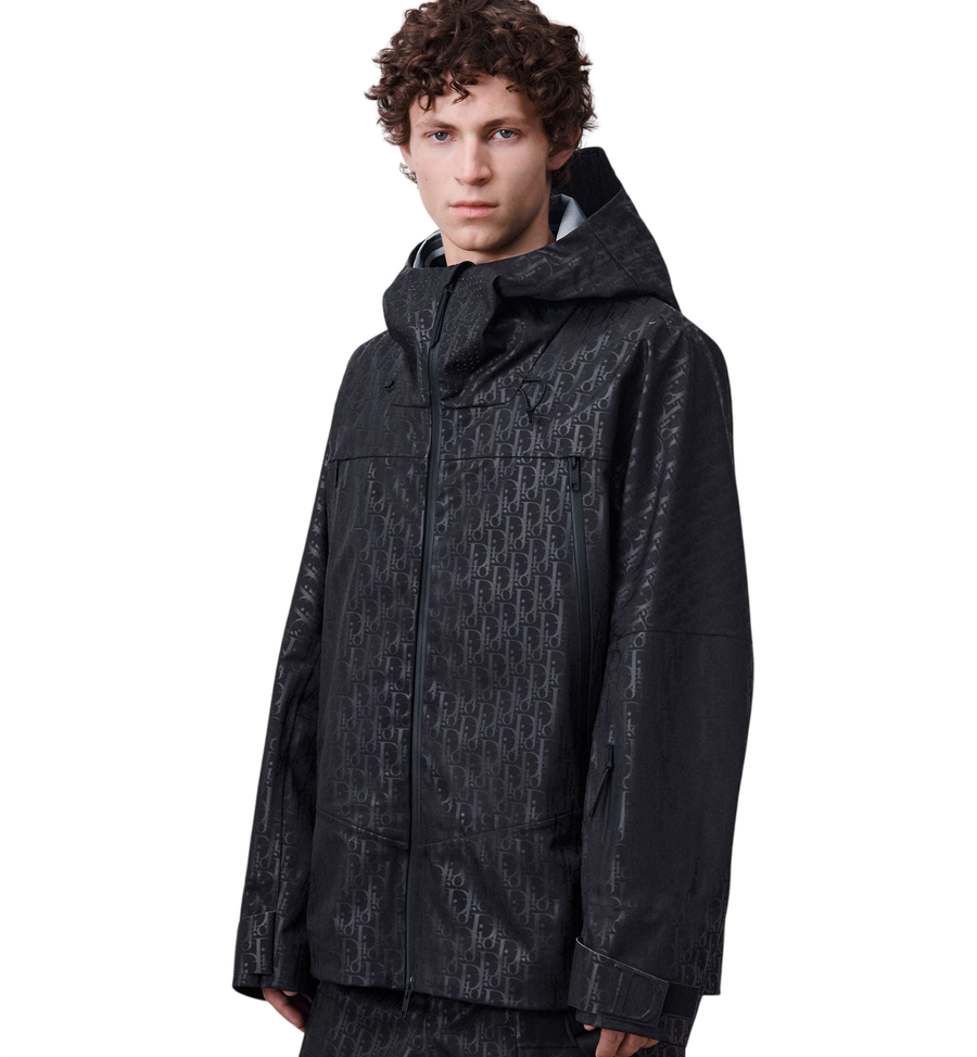 Dior DiorAlps Dior Oblique Shell Jacket — Black Technical Fabric