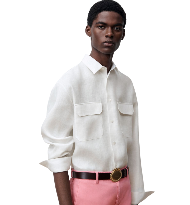 Dior Dioriviera Oversized Shirt with Dior Embroidery — White Hemp [white-bg-v2:dad13662-0e3e-499b-80fc-f985fe5bec2b]