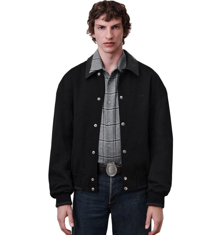 Dior Ingrid Blouson Jacket — Navy Blue Cotton Twill [white-bg-v2:8d8d84c5-510b-48c0-8169-09f53fcced57]