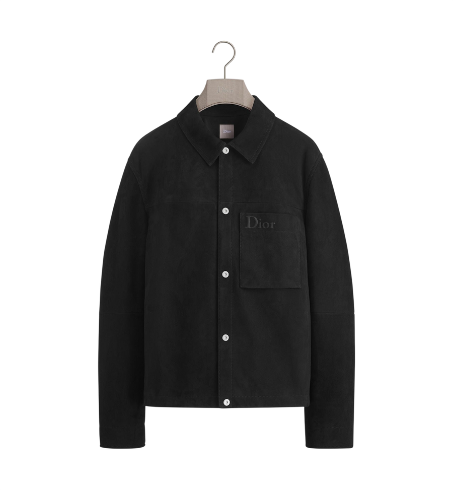 Dior Jacket — Black Suede Lambskin