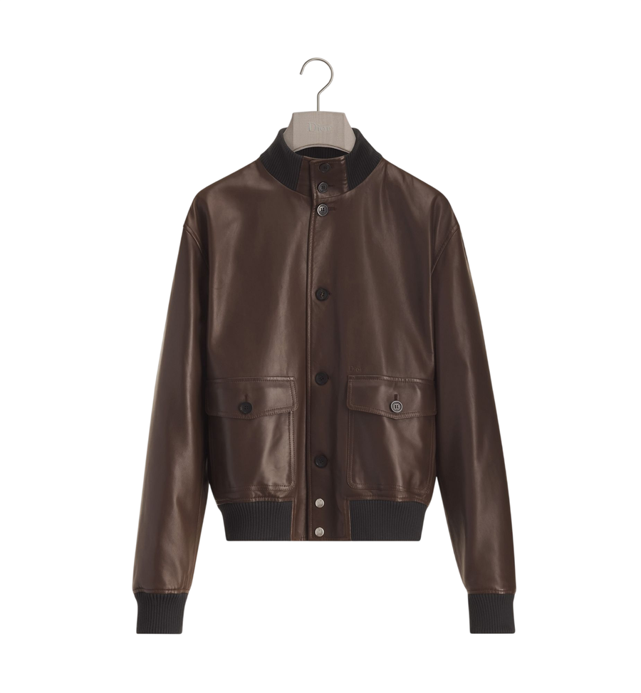Dior Jacket — Brown Lambskin
