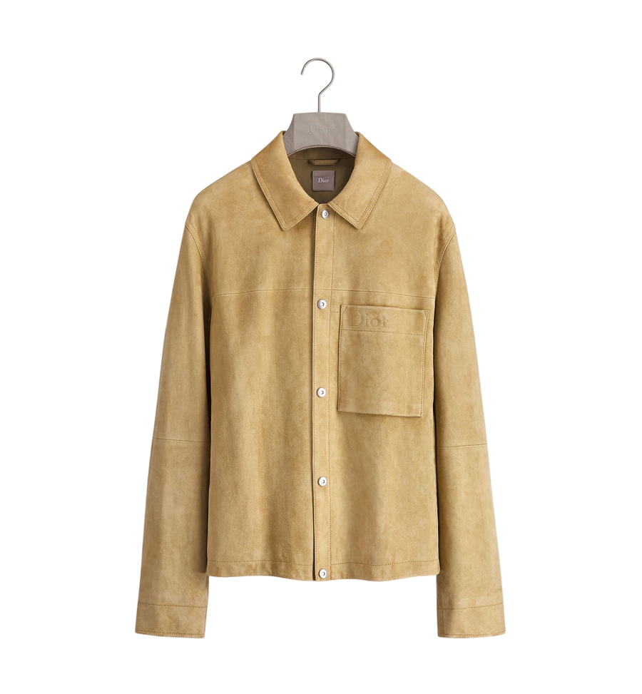 Dior Jacket — Brown Suede Lambskin