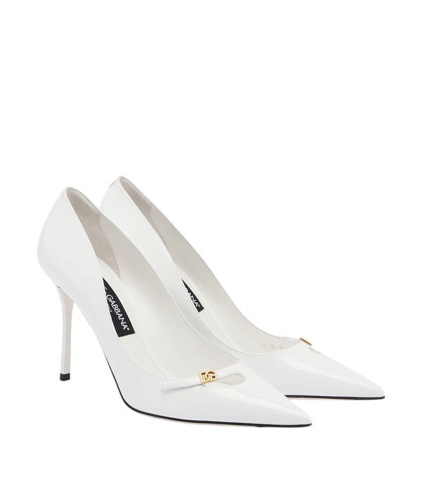 Dolce&Gabbana DG patent leather pumps