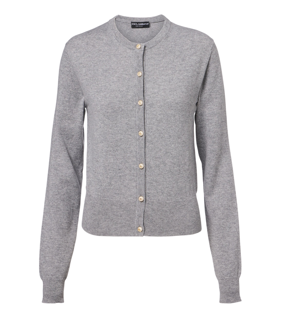 Dolce&Gabbana Embellished cashmere cardigan