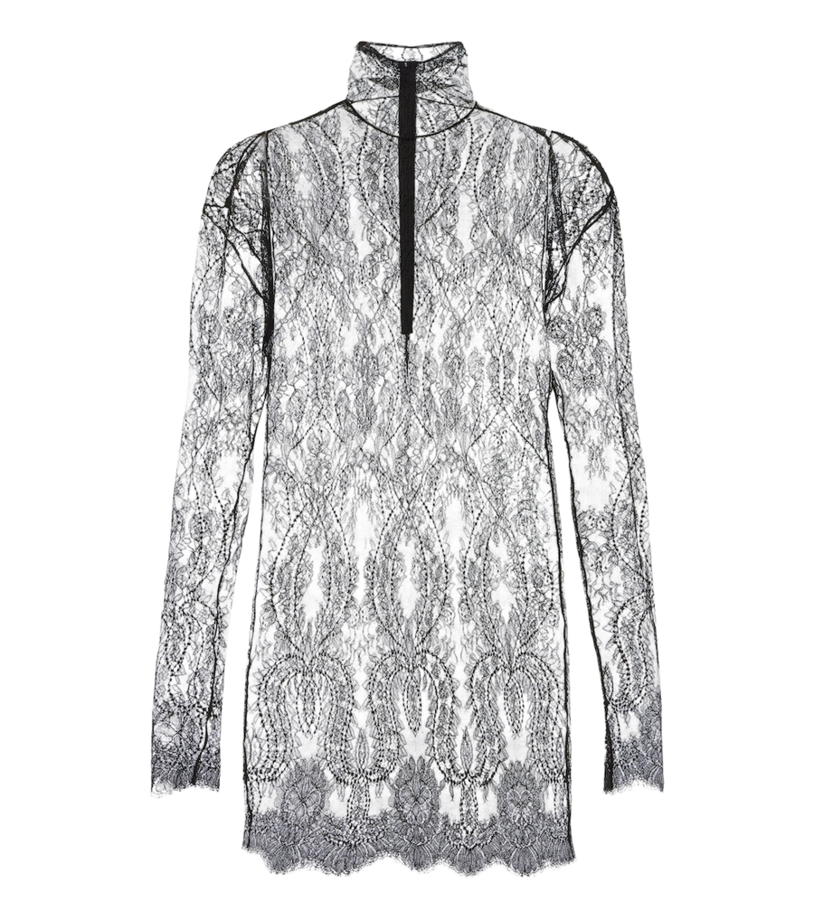 Mini-robe en dentelle florale Dolce&Gabbana