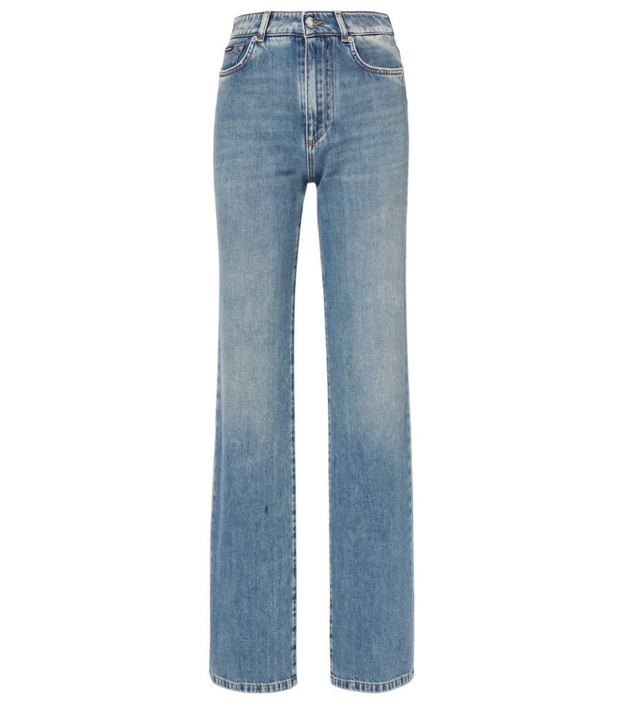 Dolce&Gabbana Jeans a gamba larga a vita alta