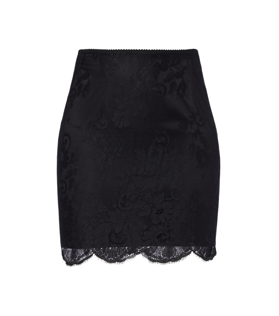 Dolce&Gabbana Lace mini skirt
