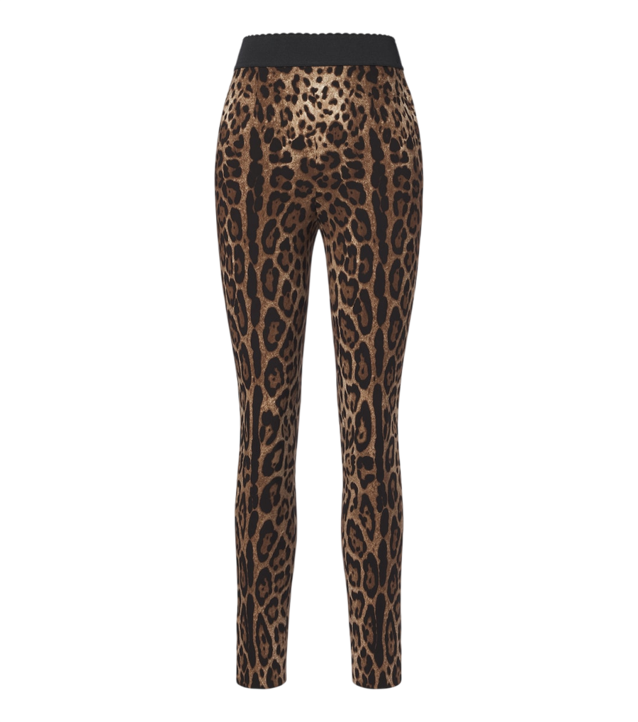 Dolce&Gabbana Leopard-print leggings
