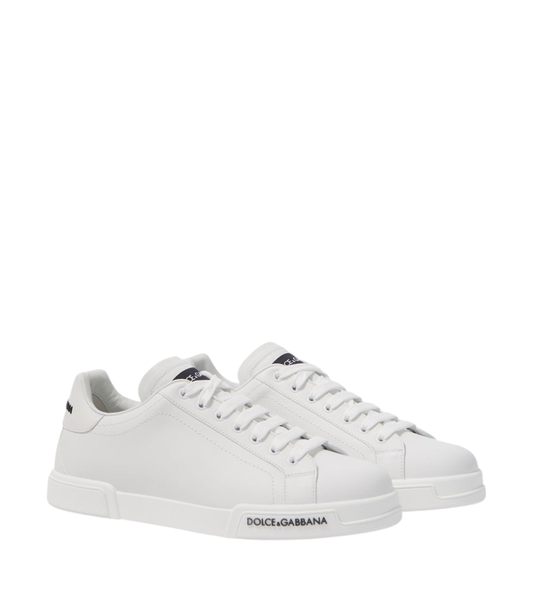 Dolce&Gabbana Logo leather sneakers