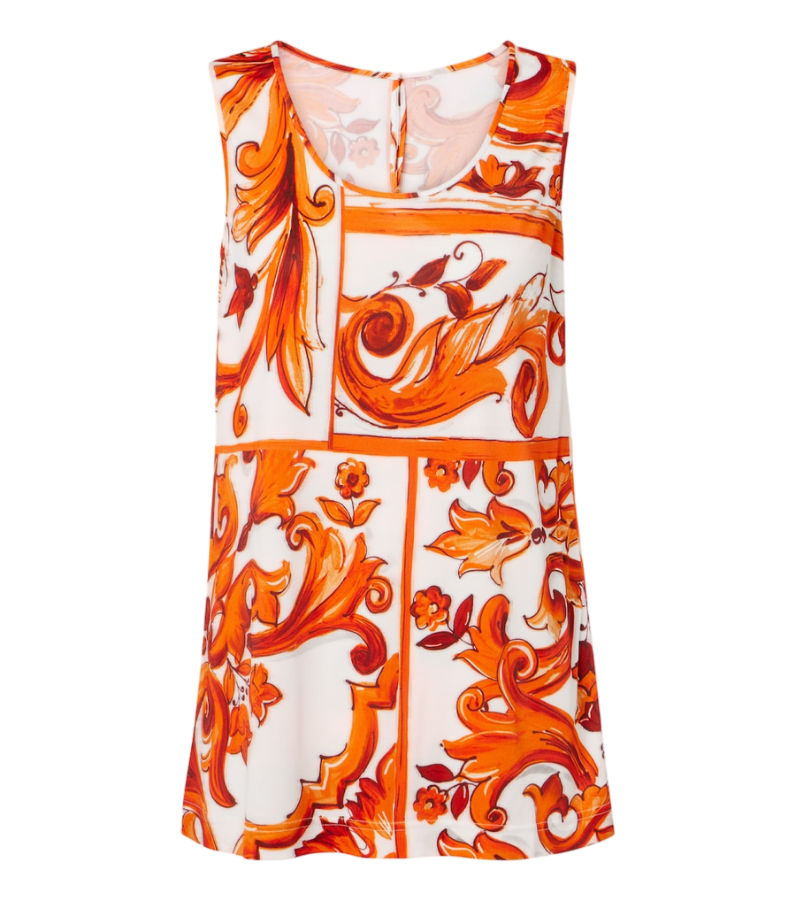 Dolce&Gabbana Majolica tank top