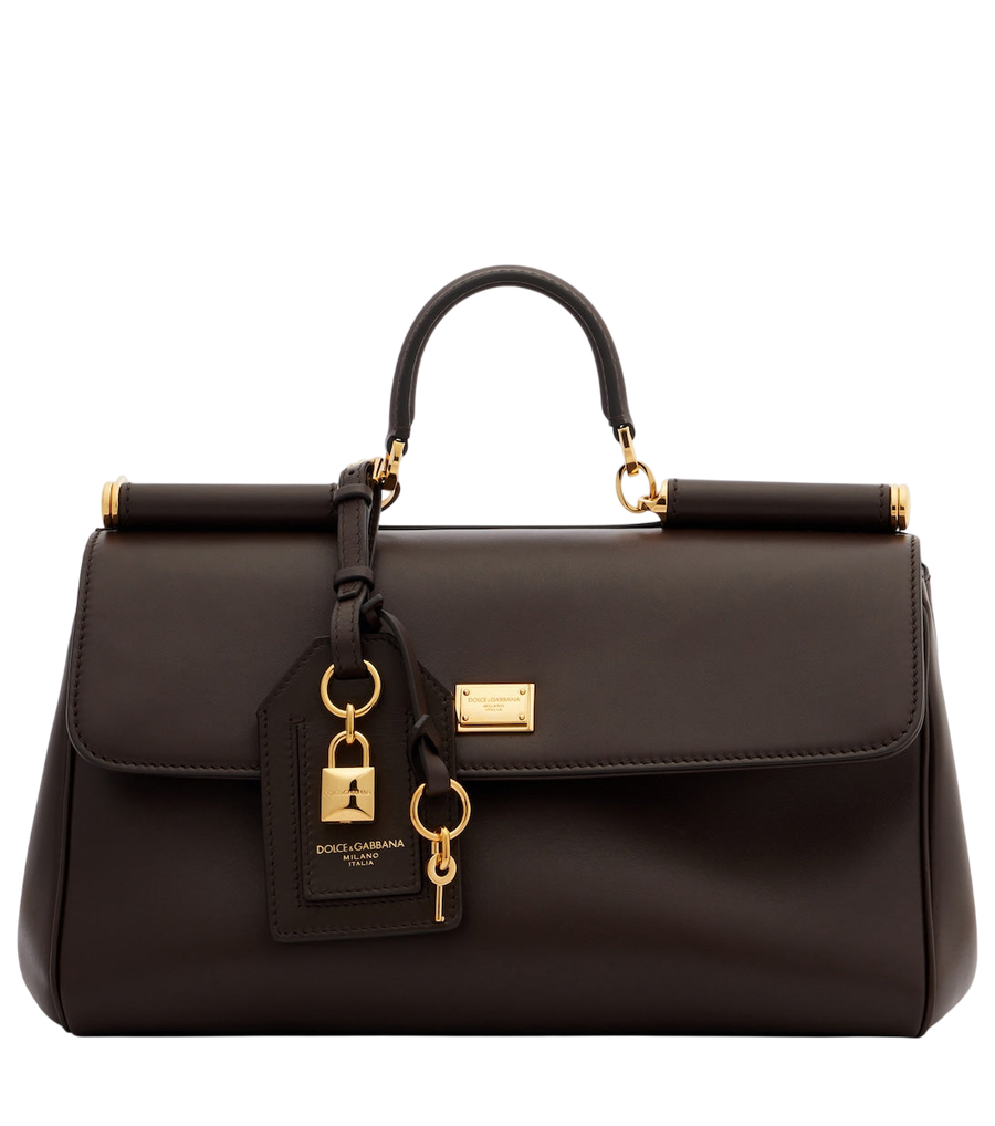 Bolso tote mediano de piel My Sicily de Dolce&Gabbana
