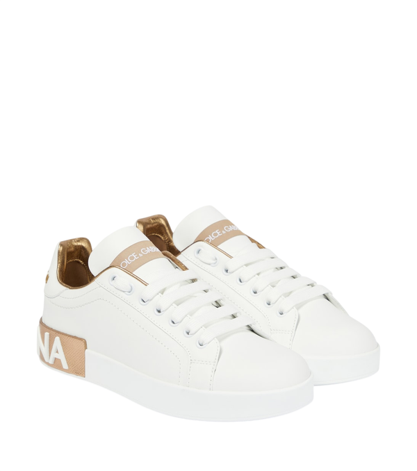 Dolce&Gabbana Portofino leather sneakers
