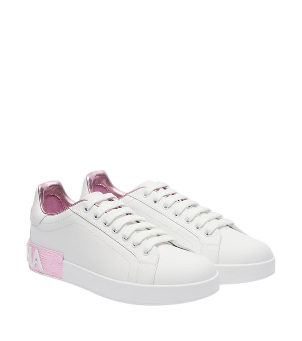 Dolce&Gabbana Portofino leather sneakers