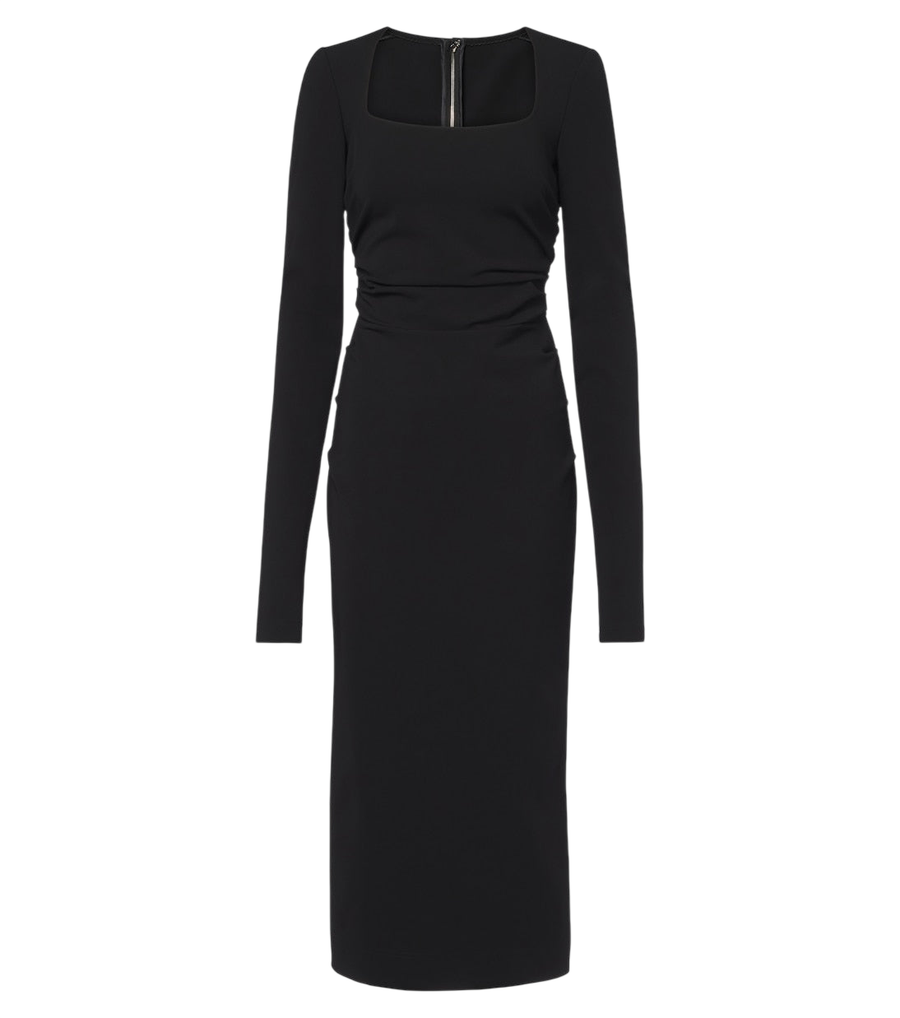 Dolce&Gabbana Ruched jersey midi dress