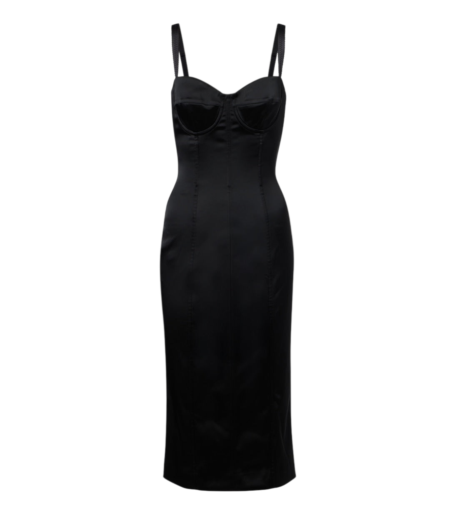 Dolce&Gabbana Satin corset dress