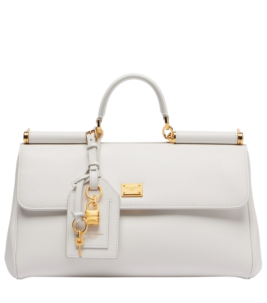 Dolce&Gabbana Sicily Medium leather top-handle bag