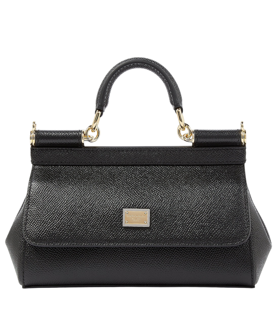 Dolce&Gabbana Sicily Mini leather crossbody bag