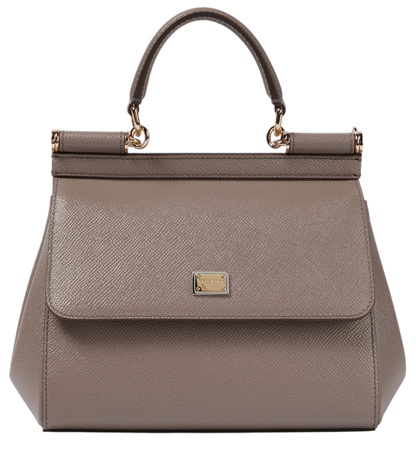 Dolce&Gabbana Sicily Small leather shoulder bag