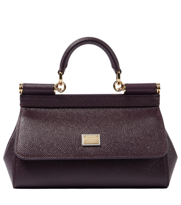 Dolce&Gabbana Sicily Small leather tote bag