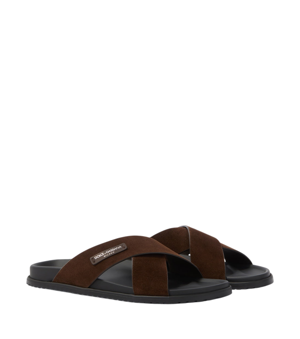 Dolce&Gabbana Sandálias de camurça