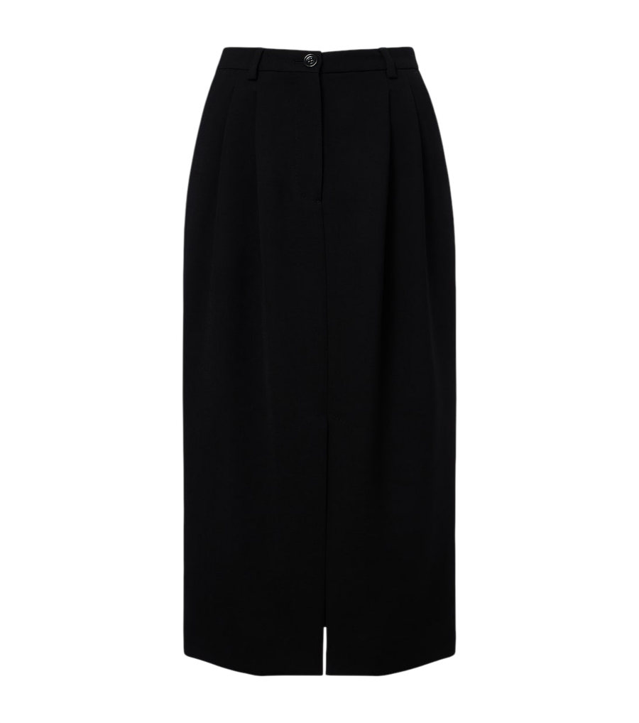 Dolce&Gabbana Virgin wool crêpe pencil skirt