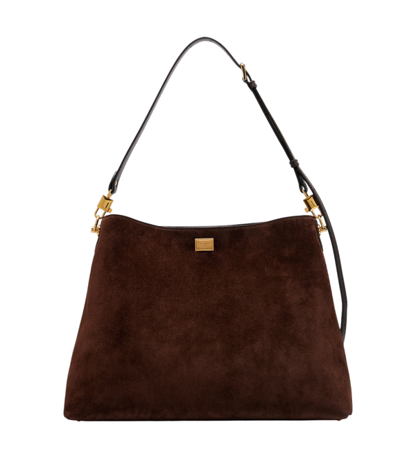Dolce&Gabbana Vittoria Large suede tote bag