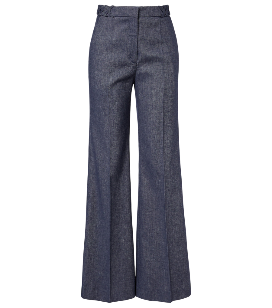 Dorothee Schumacher Fluid Denim flared pants