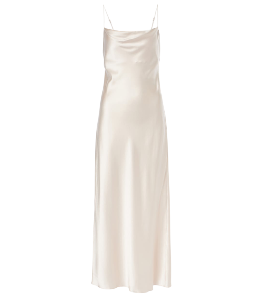 Dorothee Schumacher Sense of Shine silk-blend midi dress