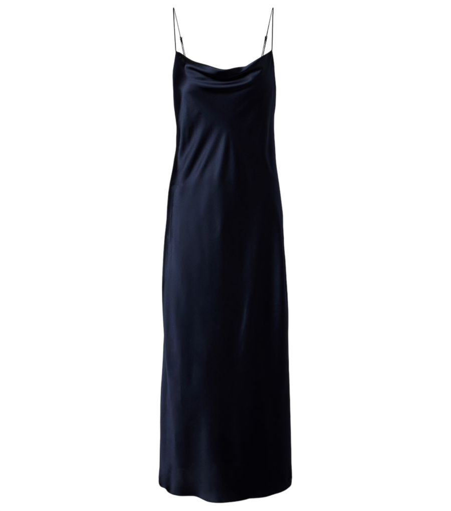 Robe nuisette en satin mélangé de soie Sense Of Shine de Dorothee Schumacher