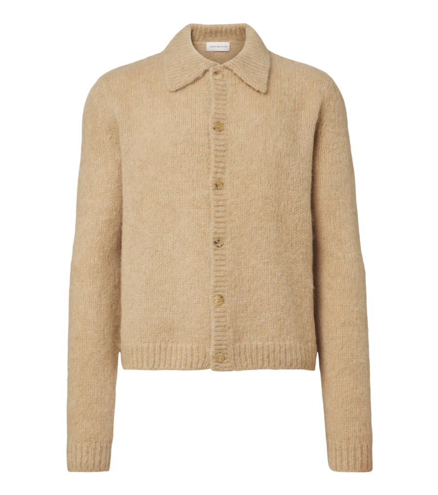 Dries Van Noten Alpaca and wool-blend cardigan