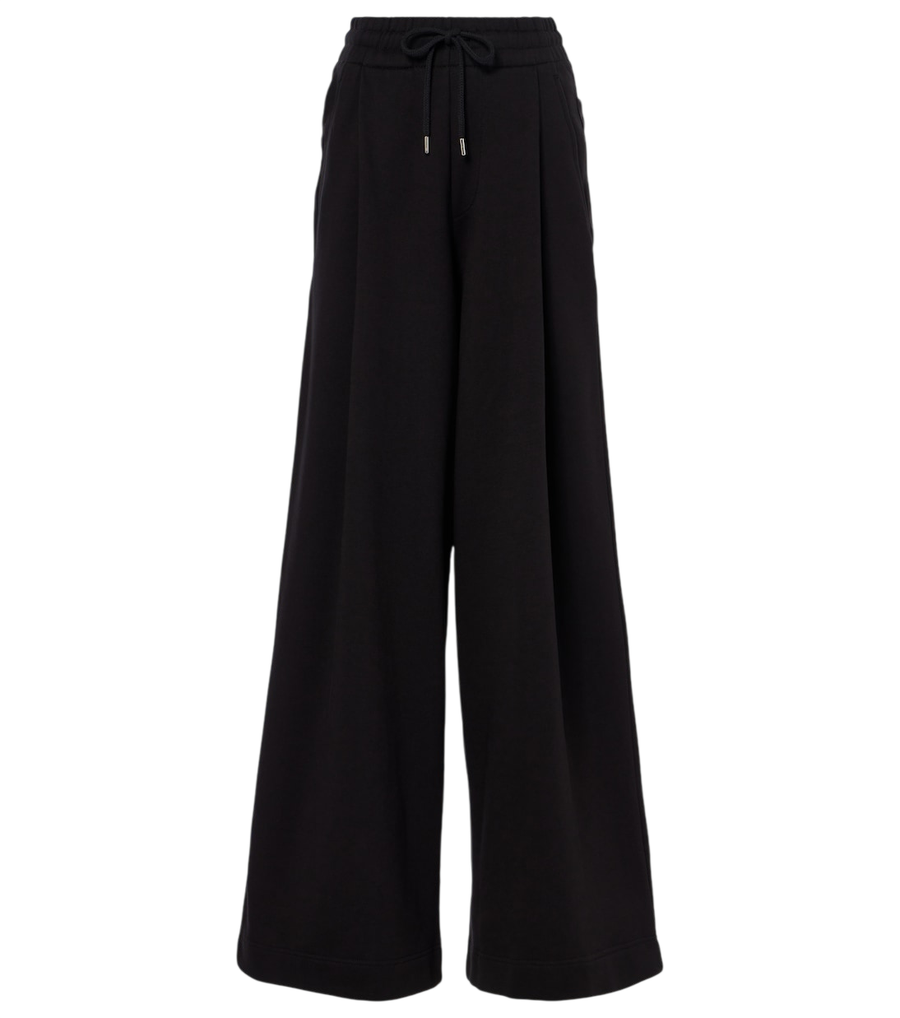 Dries Van Noten Cotton wide-leg pants