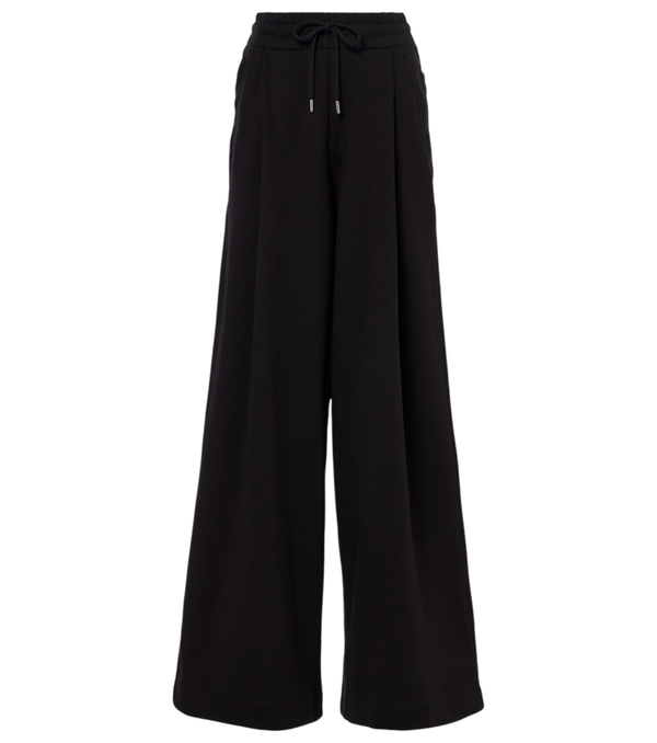 Dries Van Noten Cotton wide-leg pants