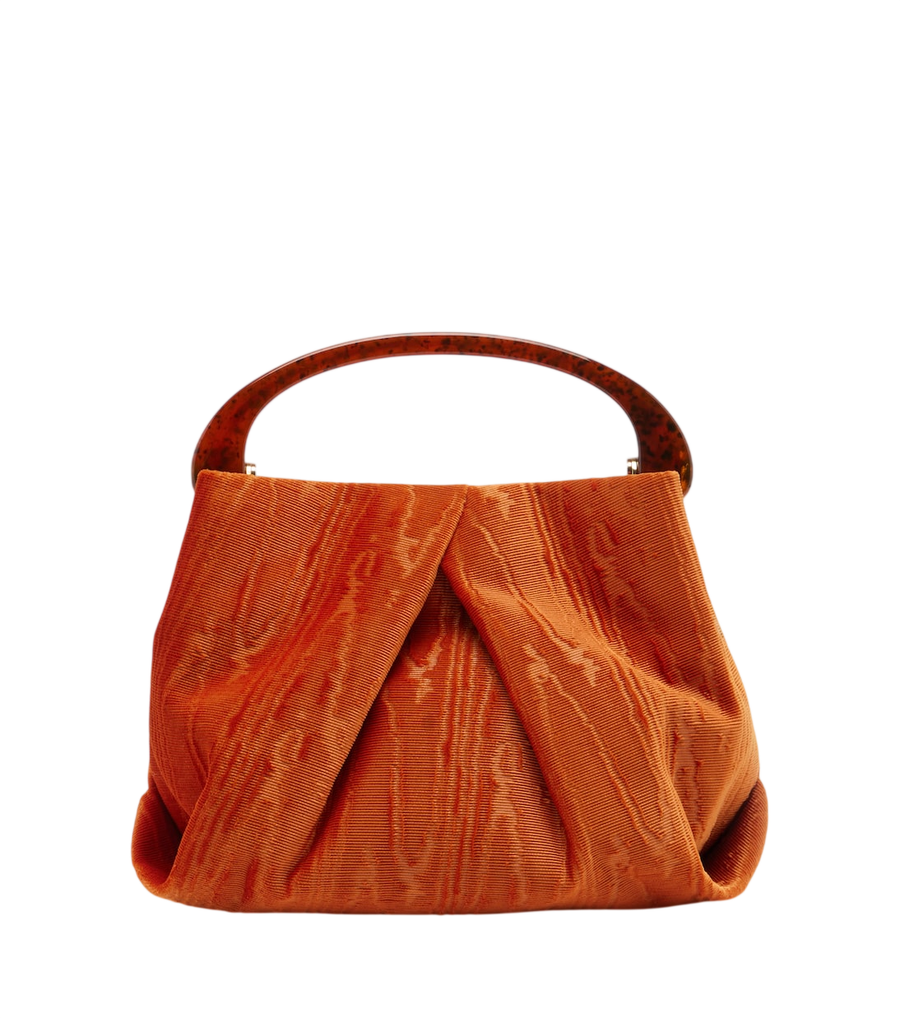 Dries Van Noten Crisp Small velvet top-handle bag