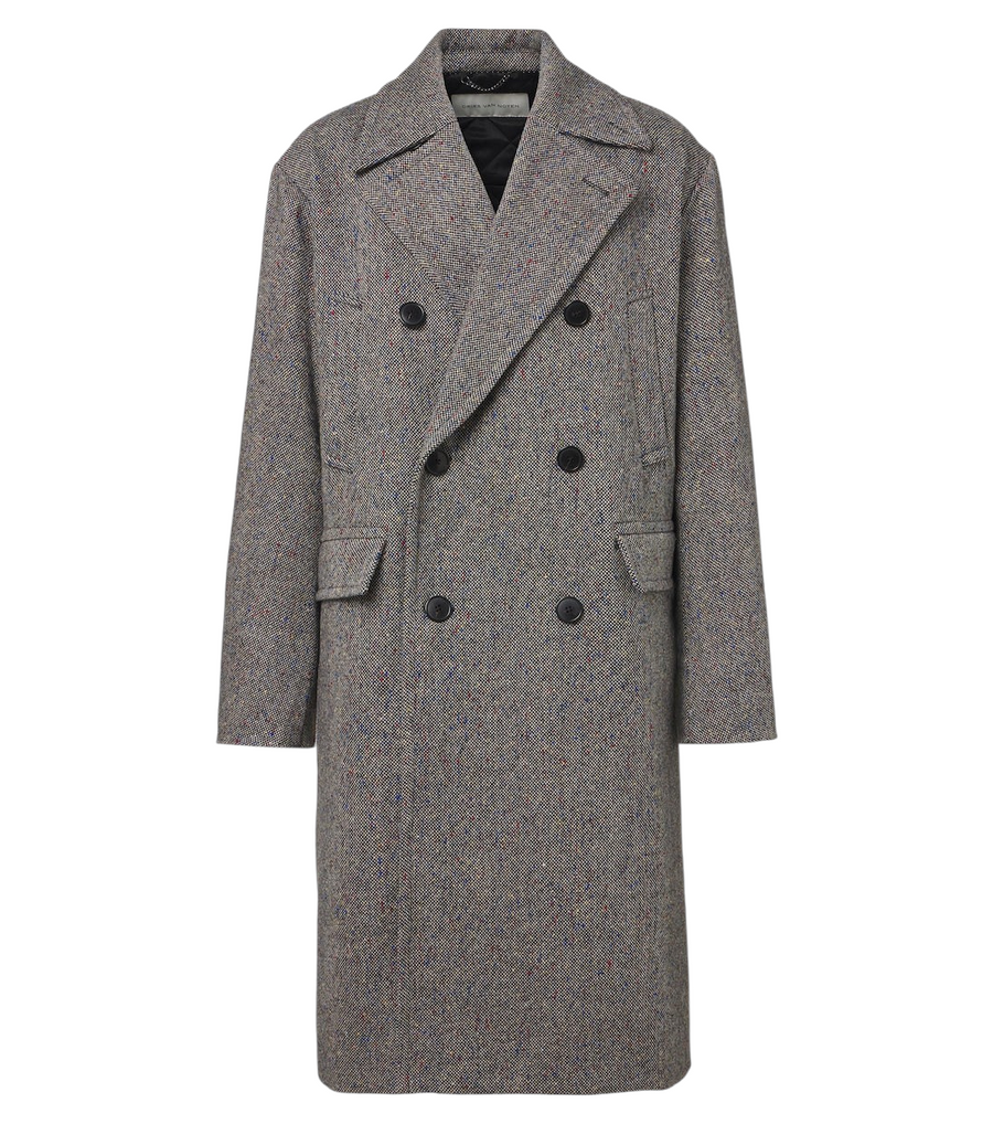 Dries Van Noten Double-breasted wool coat
