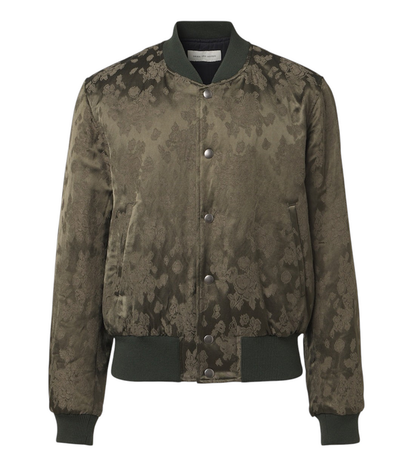 Dries Van Noten Floral jacquard bomber jacket