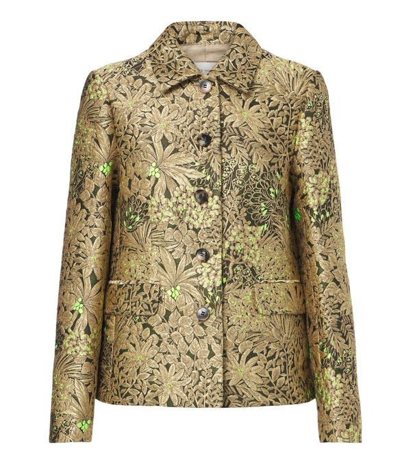 Dries Van Noten Floral jacquard jacket