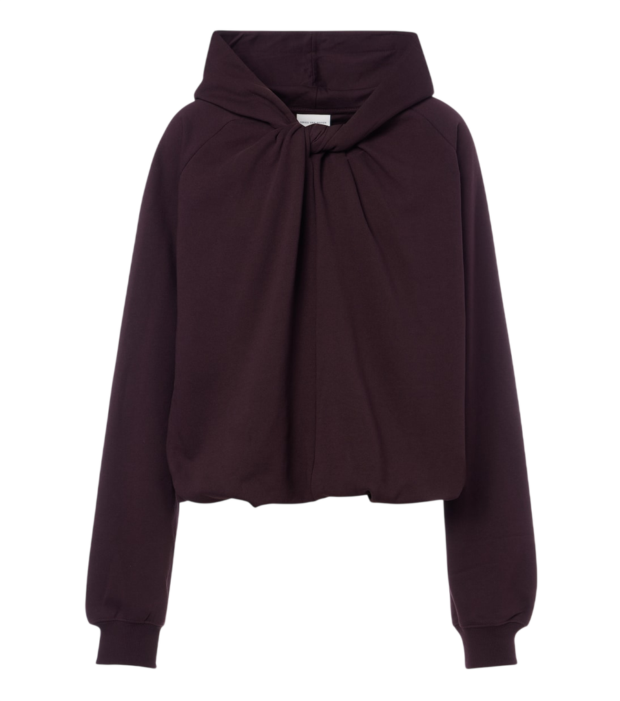 Sudadera con capucha de algodón de Dries Van Noten