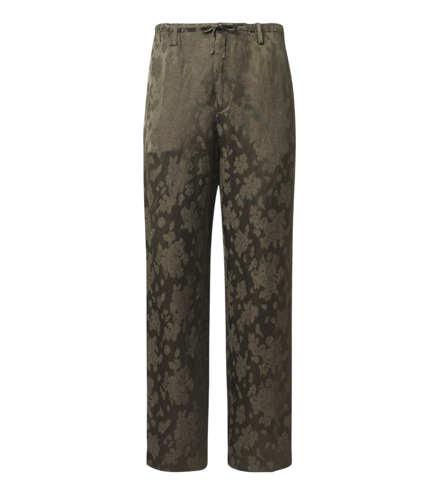 Dries Van Noten Jacquard straight pants