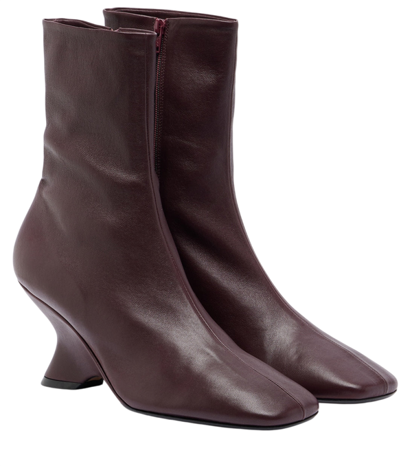 Dries Van Noten Leather ankle boots