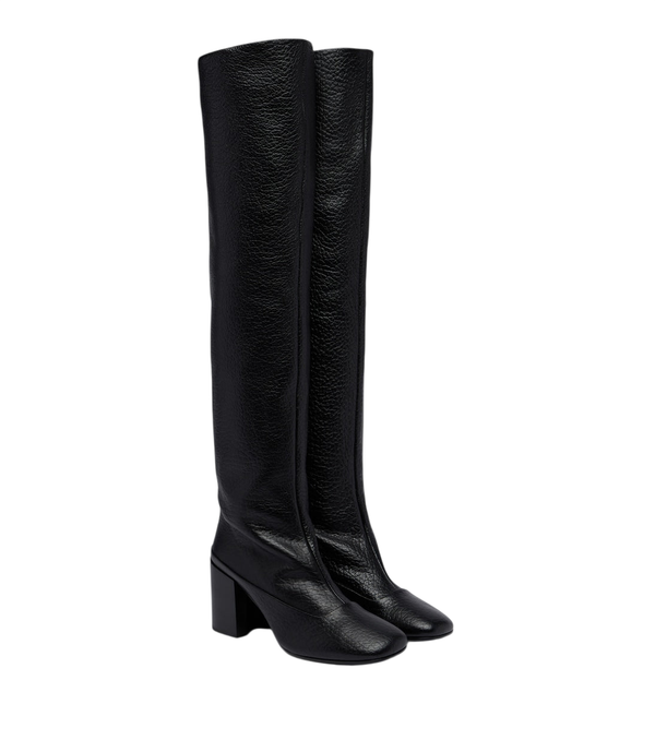 Dries Van Noten Leather knee-high boots