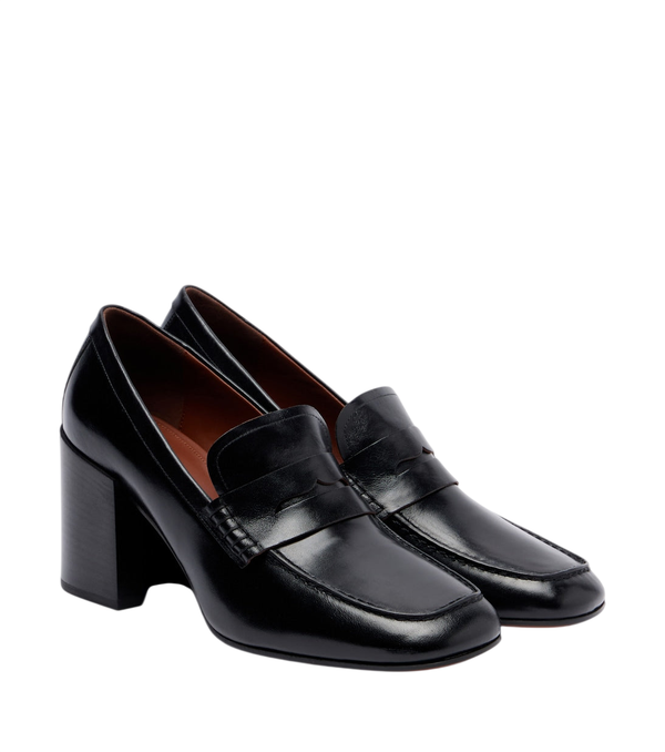 Mocasines tipo penny de piel de Dries Van Noten