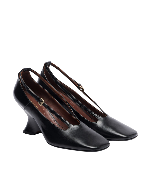 Zapatos de salón de piel de Dries Van Noten
