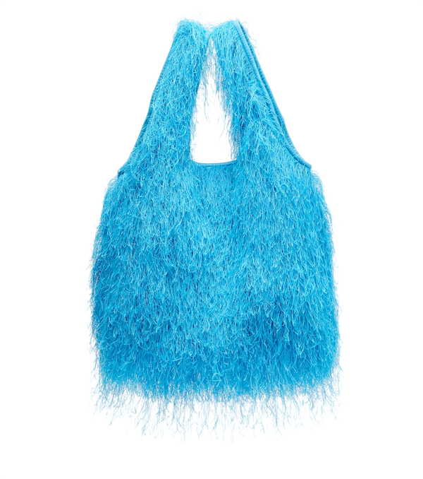 Dries Van Noten Marche Medium fringed top-handle bag