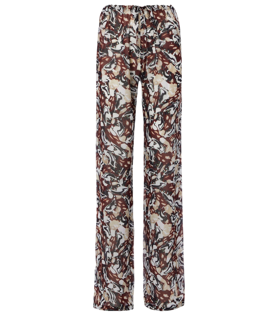 Dries Van Noten Printed straight pants