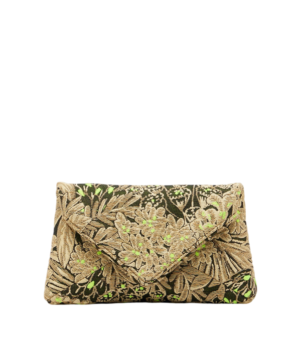 Dries Van Noten Piccola pochette jacquard floreale