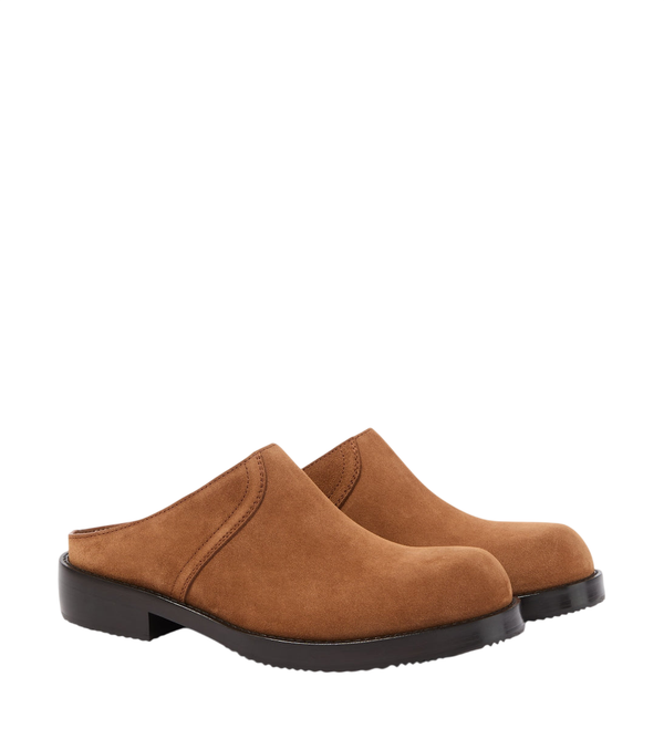 Dries Van Noten Mules in camoscio