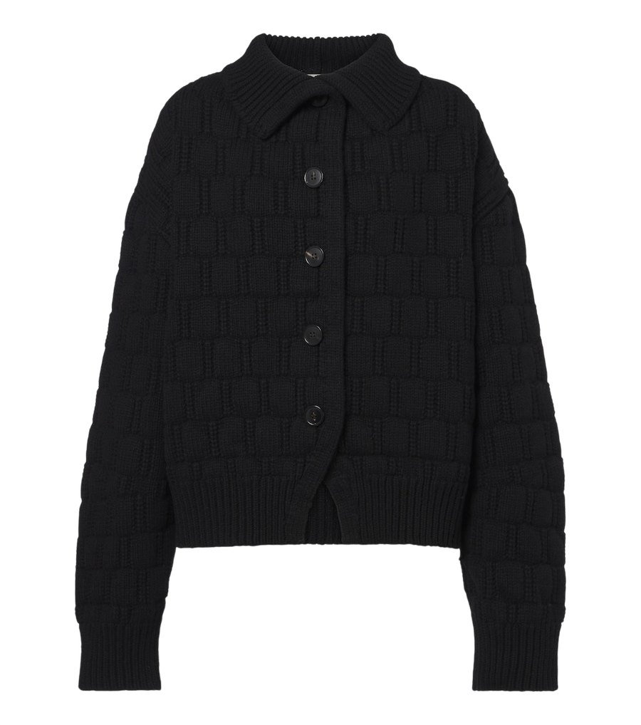 Dries Van Noten Wool and cashmere cardigan