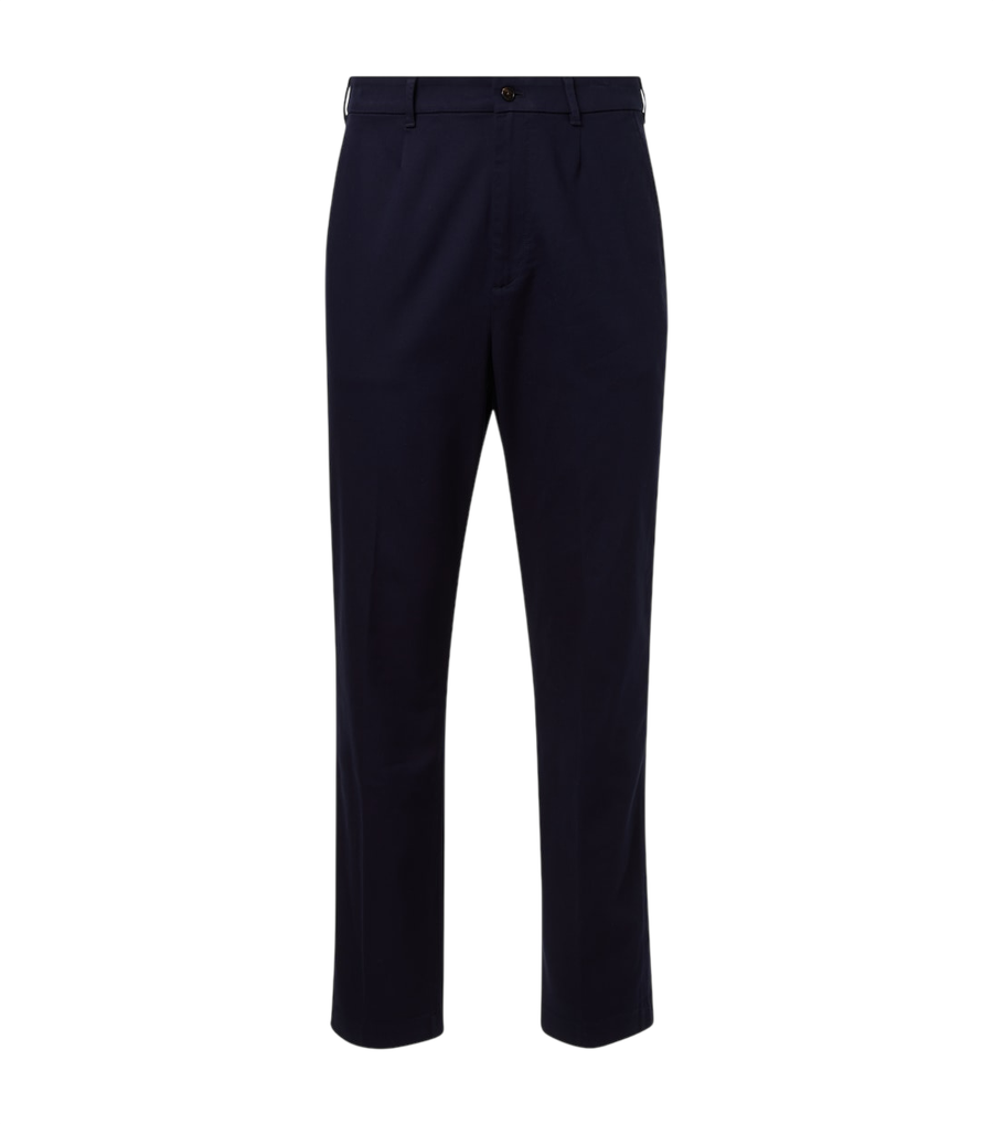 Dunhill Cotton-blend tapered pants